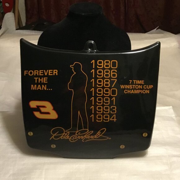 NASCAR- Dale Earnhardt plastic Race Car Hood- - 7 Time Winston Cup Champion- - Picture 1 of 12